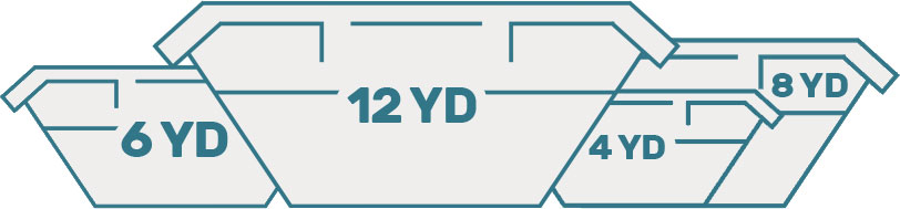 Commercial waste collection truck at a loading bay