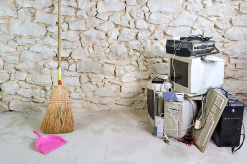 Satisfied homeowners after clearance